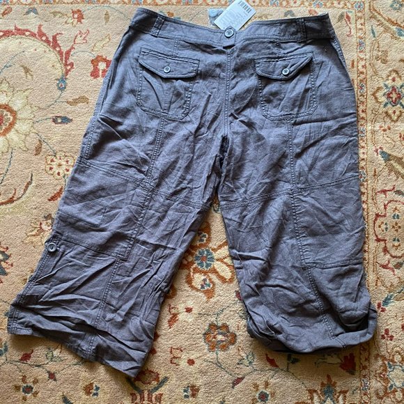 Gray Dual Length Cargo Pants, Size 12, NWT - Picture 5 of 8